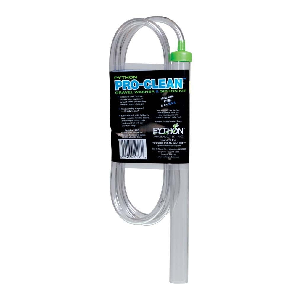 Python Products Pro-Clean Gravel Washer and Siphon - Small - The Pet Source