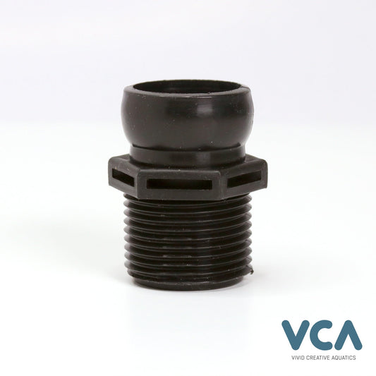 Vivid Creative Aquatics Jumbo 1in NPT Connector – Modular Hose Adapter - The Pet Source