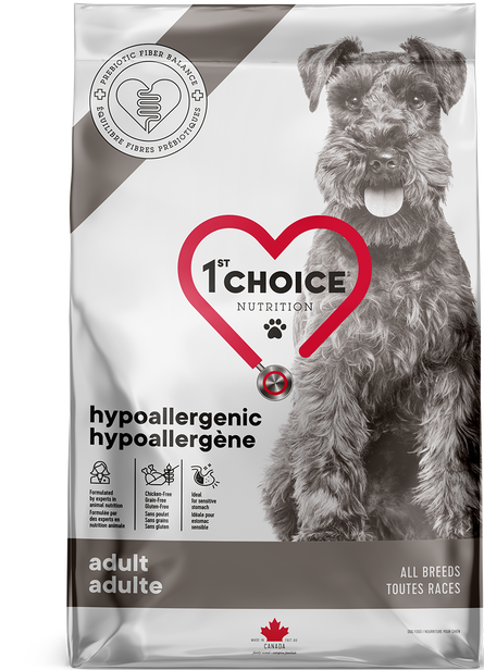 1st Choice Nutrition Hypoallergenic Duck Dry Adult Dog Food - 2kg - The Pet Source