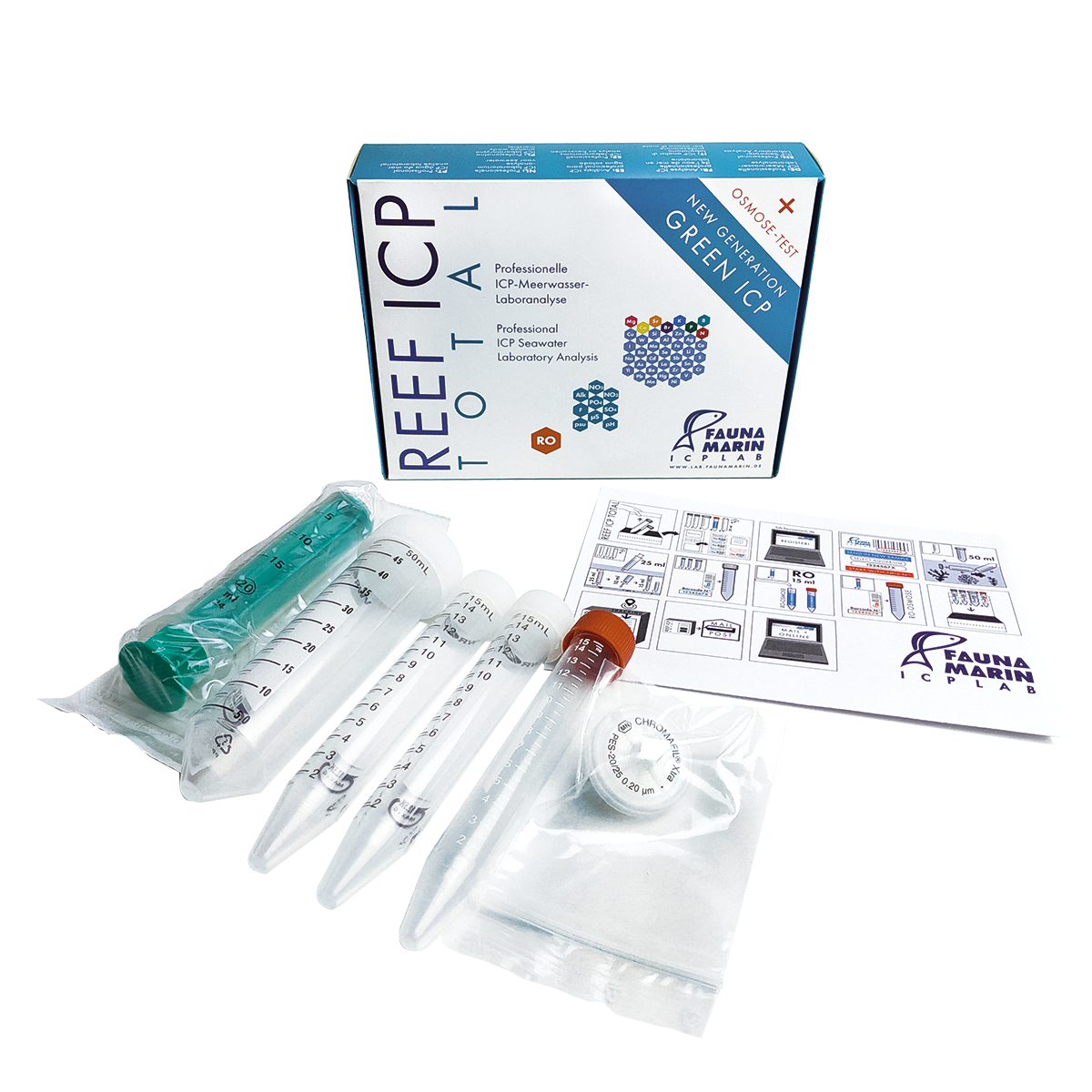 Fauna Marin Reef ICP Test Total - The Pet Source