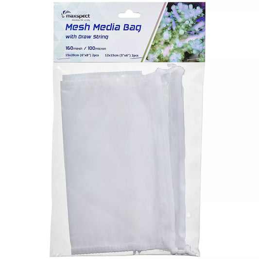 Maxspect Mesh Media Bag with Draw String (Set of 4) - The Pet Source