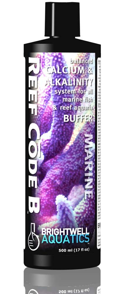 Brightwell Reef Code B Balanced Calcium & Alkalinity Part B Alkalinity 17oz - The Pet Source