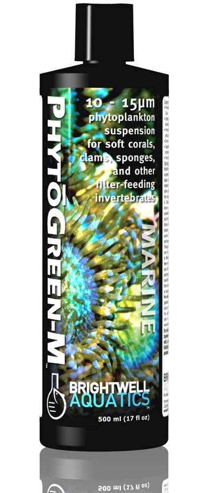 Brightwell PhytoGreen-M Phytoplankton Suspension Medium 10-15 microns 17oz - The Pet Source