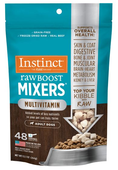 Instinct Raw Boost Mixers Multivitamin for Adult Dogs Food Topper - 12.5oz - The Pet Source