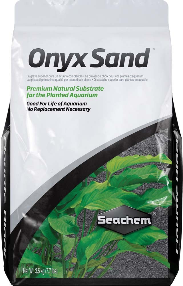 Seachem Onyx Sand - 3.5kg-7.7lbs - The Pet Source