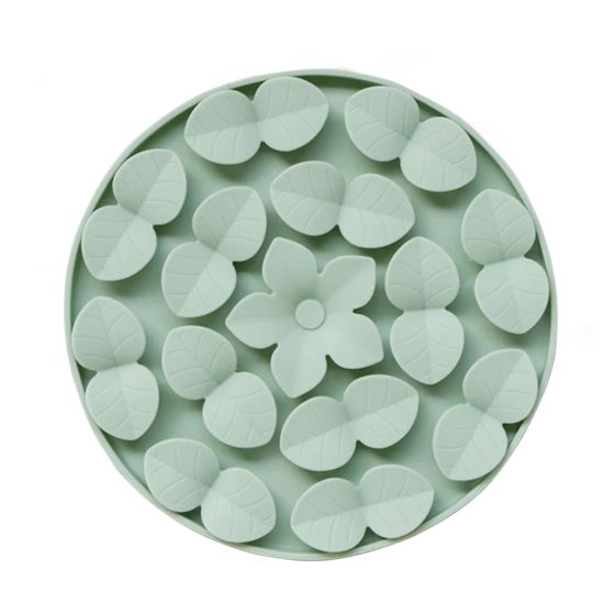 Dexypaws Sage Green Circle Enrichment Snuffle Mat - The Pet Source