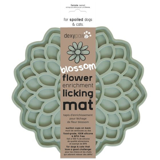 Dexypaws Blooming Blossom Enrichment Lick Mat - The Pet Source