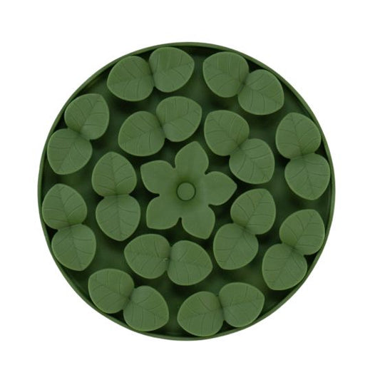 Dexypaws Army Green Circle Enrichment Snuffle Mat - The Pet Source