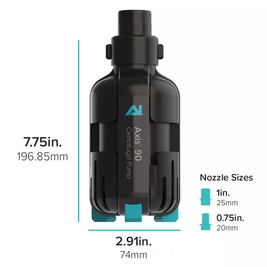 Aqua Illumination Axis 90 Centrifugal Pump (925 GPH) - The Pet Source