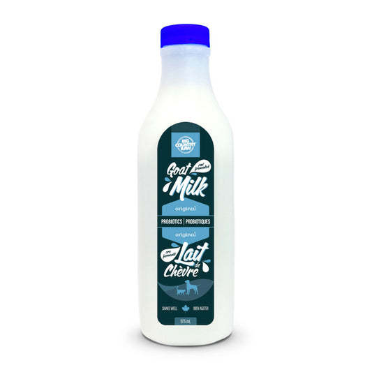 Big Country Raw Frozen Raw Goat Milk Original - 975ml - The Pet Source