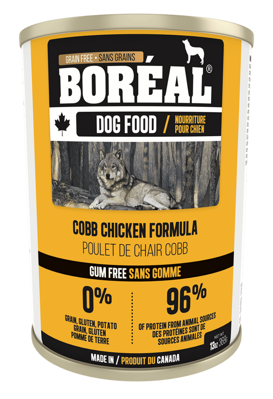 Boreal Cobb Chicken Formula Wet Dog Food Can - 369g - The Pet Source