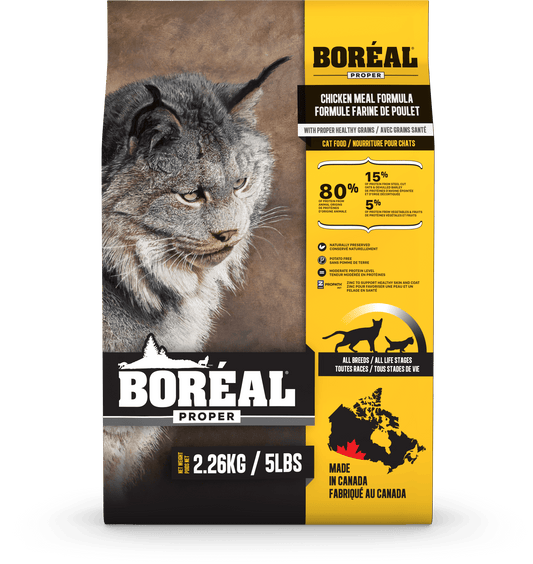 Boreal Proper Chicken Dry Cat Food - 2.26kg - The Pet Source