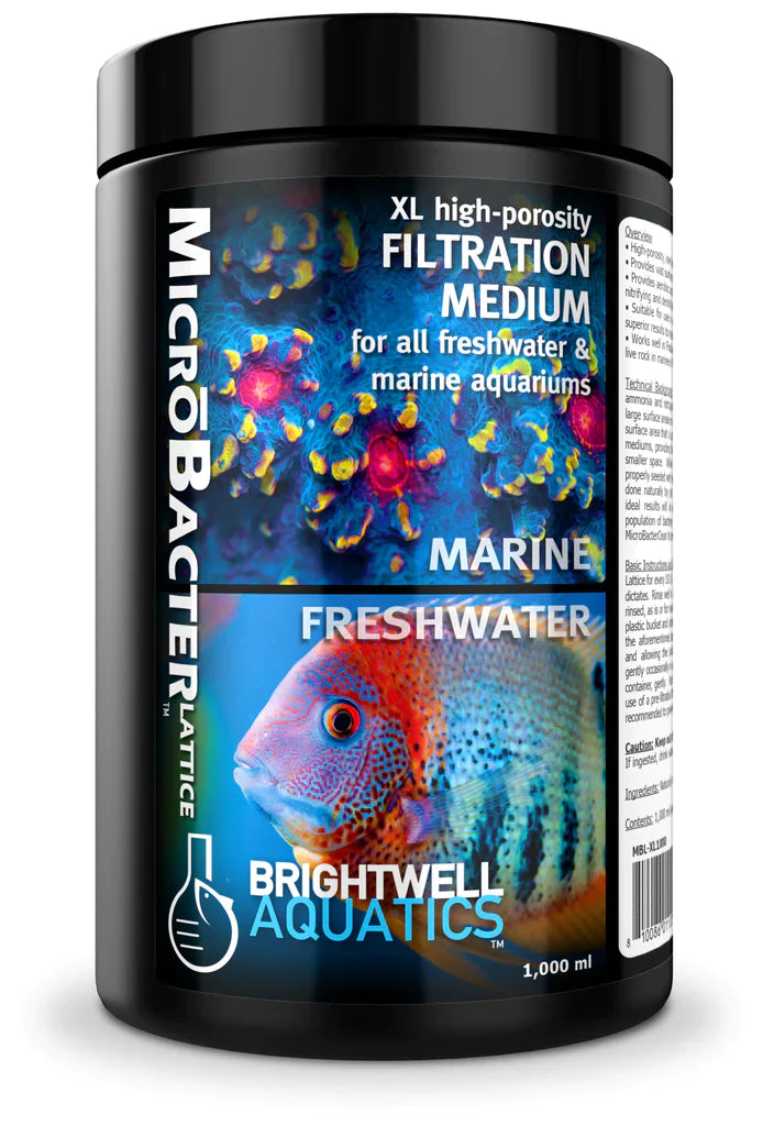 Brightwell Aquatics MicroBacter Lattice XL 4L - The Pet Source