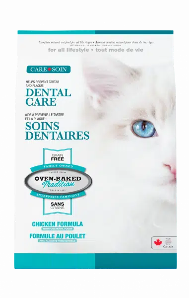 Oven Baked Tradition Care Dental Care Cat Food Chicken - 10lb - The Pet Source