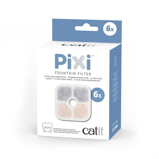 Catit PIXI Fountain Cartridge - 6 pack - The Pet Source