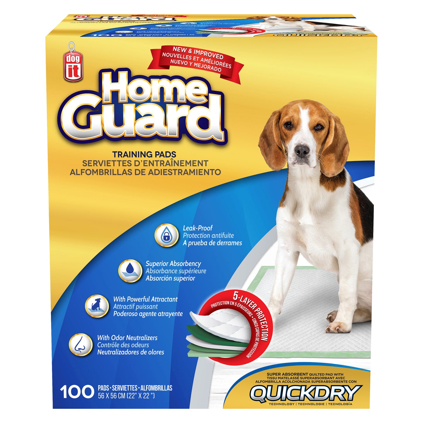 Dogit Training Pads - Medium - 100 pack - The Pet Source