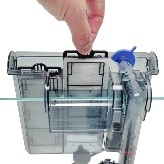 Lifegard Aquatics HOF-10 Slim Design Hang on Filter for aquariums up to 10 gallons - The Pet Source