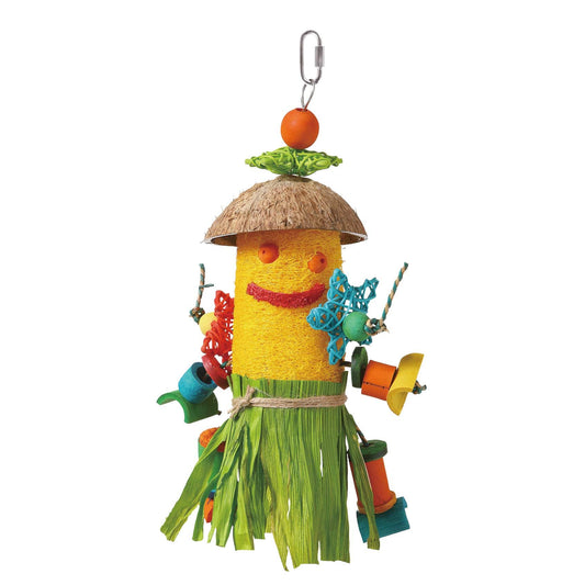 HARI SMART.PLAY Enrichment Parrot Toy - Loofah Man - The Pet Source