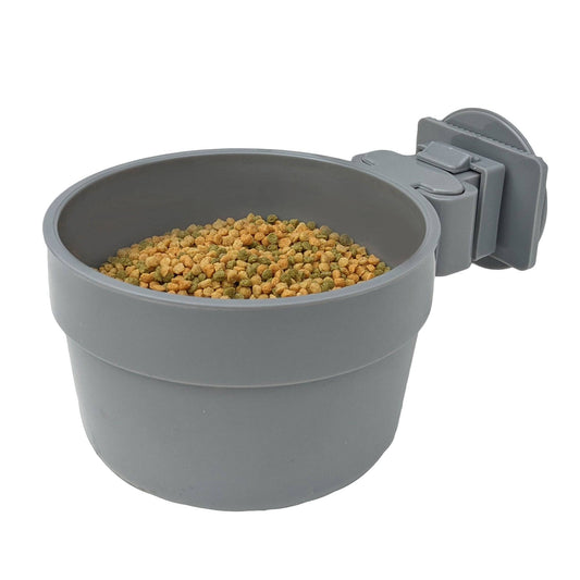 HARI Lock & Crock Heavy-Duty - Tip-Proof - Food and Water Bowl - 20 oz - The Pet Source