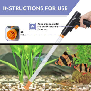Hygger Hand Water Pump - The Pet Source
