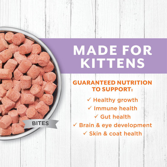 Instinct Raw Longevity Kitten Frozen Bites Chicken Cat Food - 2.5lb - The Pet Source