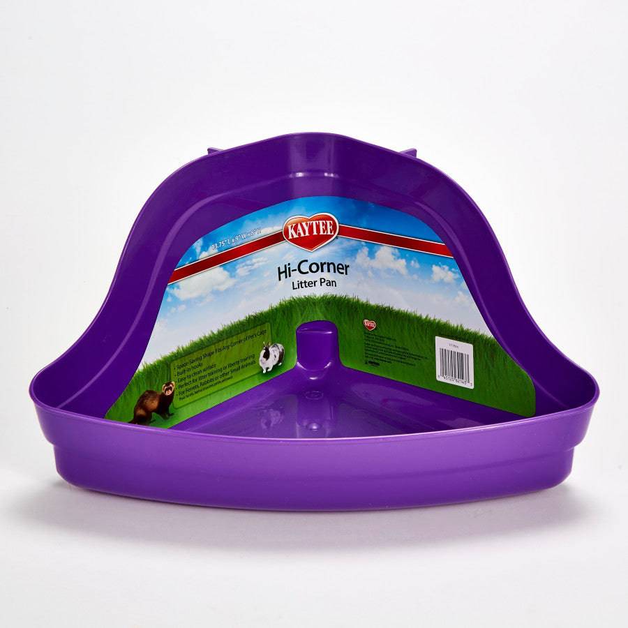 Kaytee Hi-Corner Litter Pan - The Pet Source