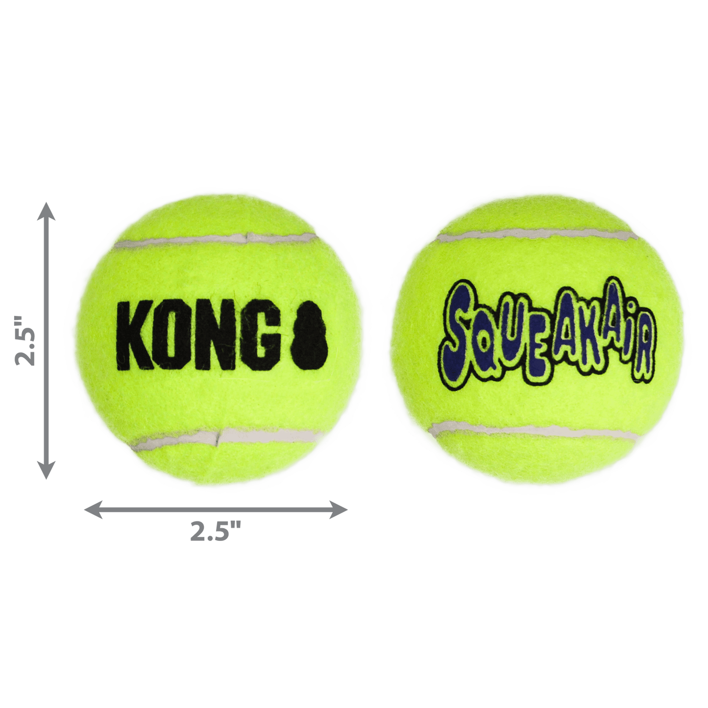 Kong Squeakair Ball 6-Pk - The Pet Source