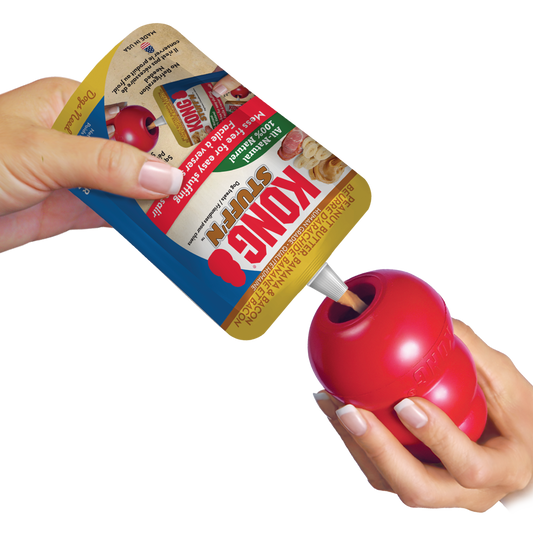 Kong Stuff'n Peanut Butter & Banana Dog Treat 6 oz - The Pet Source