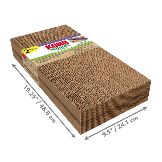 Kong Naturals Scratcher Refill - 2 Pack - The Pet Source