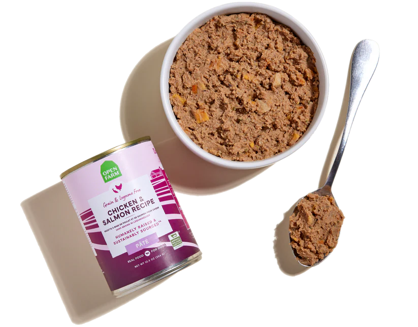 Open Farm Chicken & Salmon Pâté Wet Dog Food - 12.5oz - The Pet Source