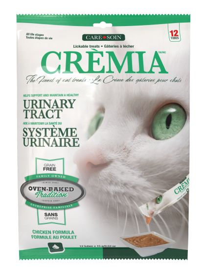 Oven Baked Tradition Crèmia Lickable Treats Urinary Tract Chicken Cat - 12 Tubes - The Pet Source