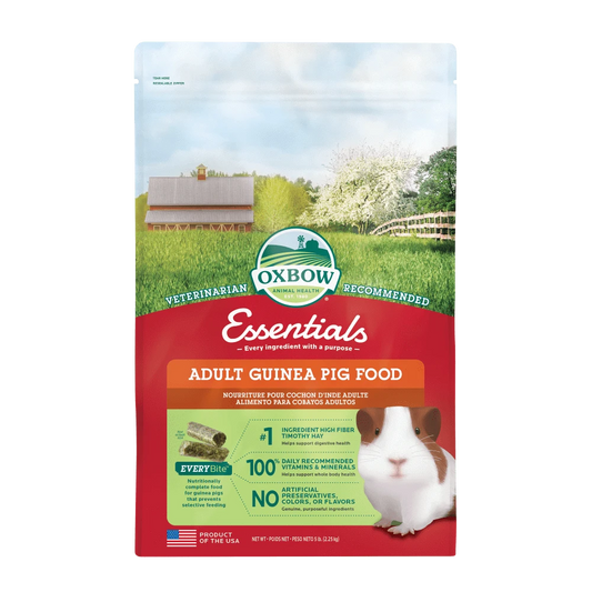 Oxbow Essentials Adult Guinea Pig Food - 5lb - The Pet Source