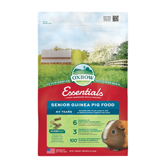 Oxbow Essentials Senior Guinea Pig Food - 4lb - The Pet Source
