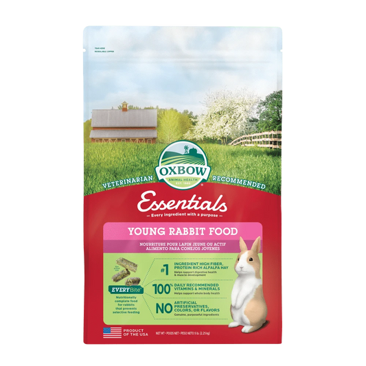 Oxbow Essentials Young Rabbit Food - 5lb - The Pet Source