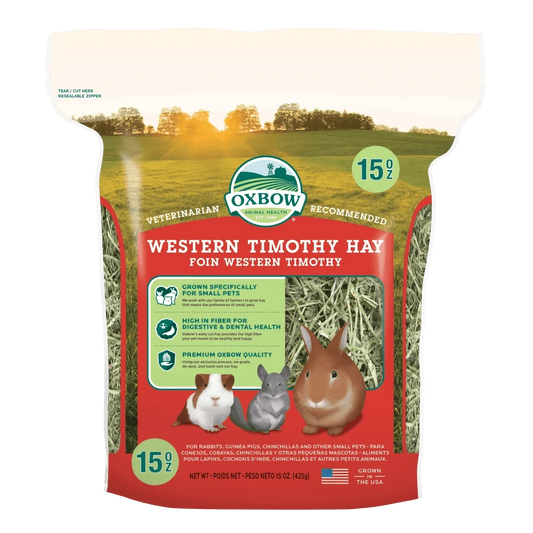 Oxbow Western Timothy Hay - 40oz - The Pet Source
