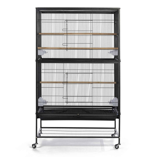 Prevue Pet Flight Bird Cage - Black - The Pet Source