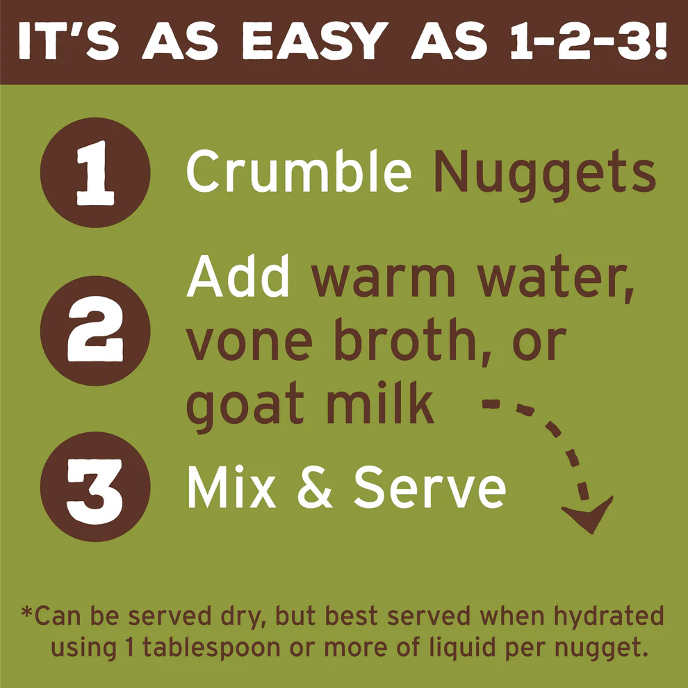 Primal Freeze Dried Raw Nuggets Dog Food Lamb Recipe - 14oz - The Pet Source