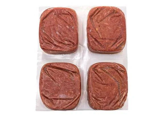 Red Dog Blue Kat Chicken Recipe Frozen Raw Cat Food - 4 x 1/4 lb Tray - The Pet Source