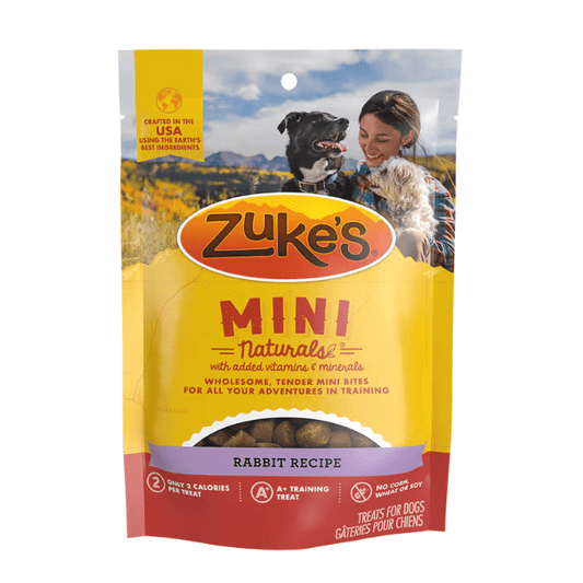 Zuke’s Mini Naturals Rabbit Recipe Dog Treats - 1 lb - The Pet Source