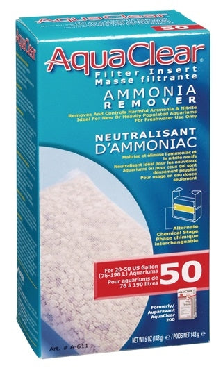 AquaClear 50 Ammonia Remover Filter Insert - 1 pack - The Pet Source