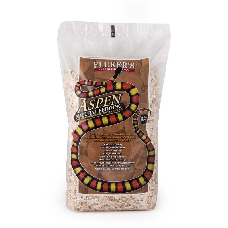Fluker's Natural Aspen Bedding - 8 qt - The Pet Source