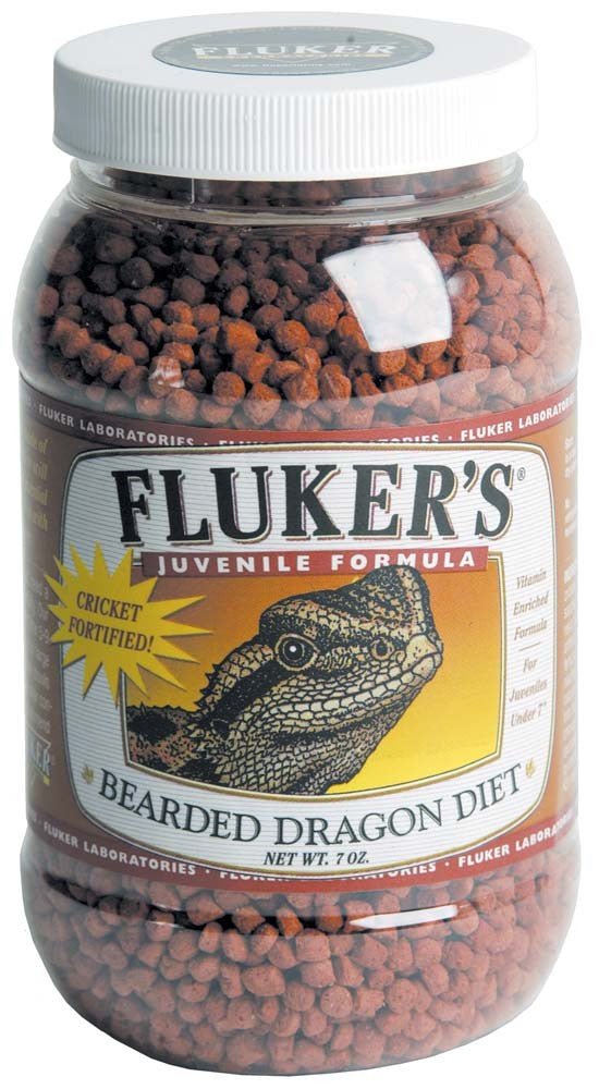 Fluker's Bearded Dragon Diet Juvenile - 7 oz - The Pet Source