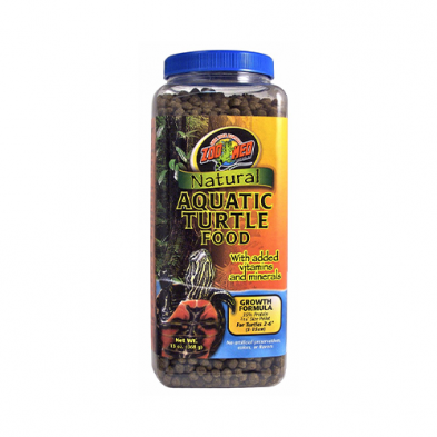 Zoo Med Natural Aquatic Turtle Food Growth Formula - 13oz - The Pet Source