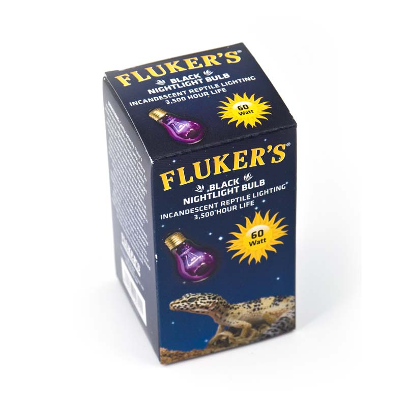 Fluker's Black Nightlight Bulb - 60 W - The Pet Source