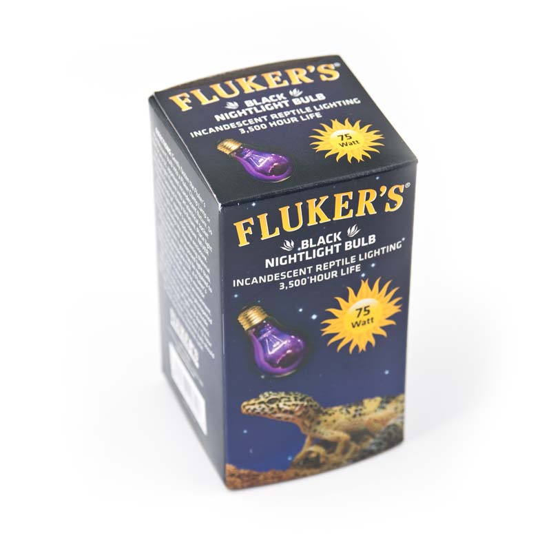 Fluker's Black Nightlight Bulb - 75 W - The Pet Source