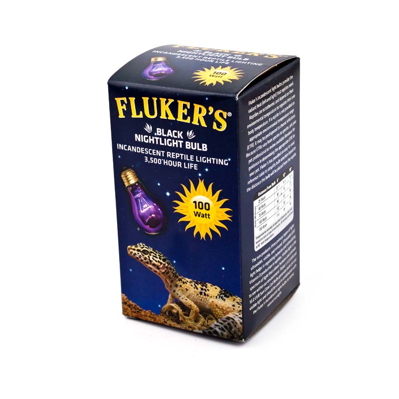 Fluker's Black Nightlight Bulb - 100 W - The Pet Source