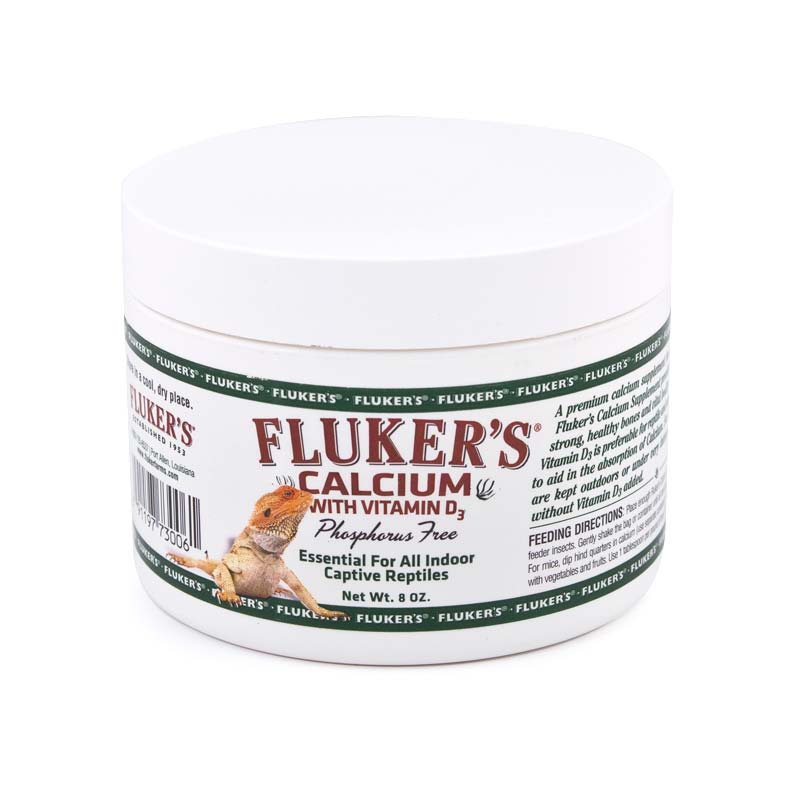 Fluker's Calcium with D3 - 8 oz - The Pet Source
