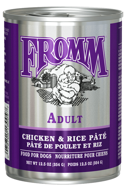 Fromm Adult Chicken & Rice Pâté Wet Dog Food - 12.2oz - The Pet Source
