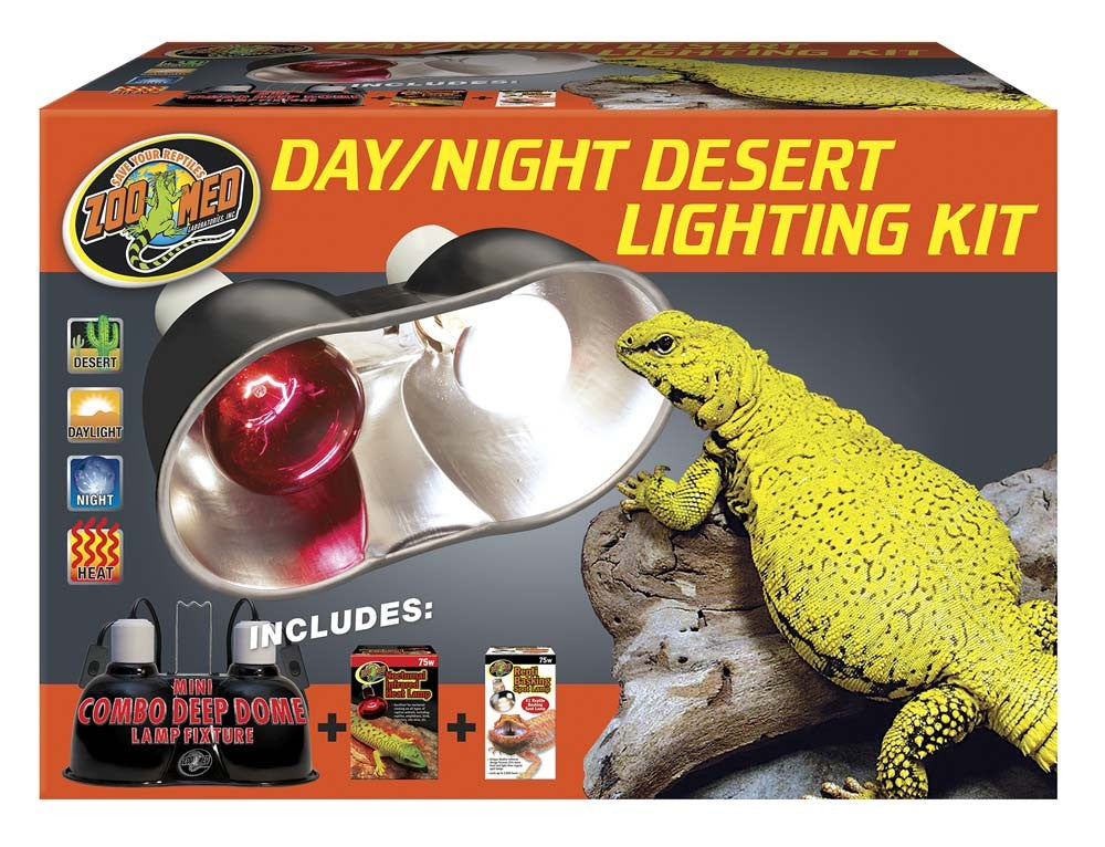 Zoo Med Day-Night Desert Lighting Kit - The Pet Source
