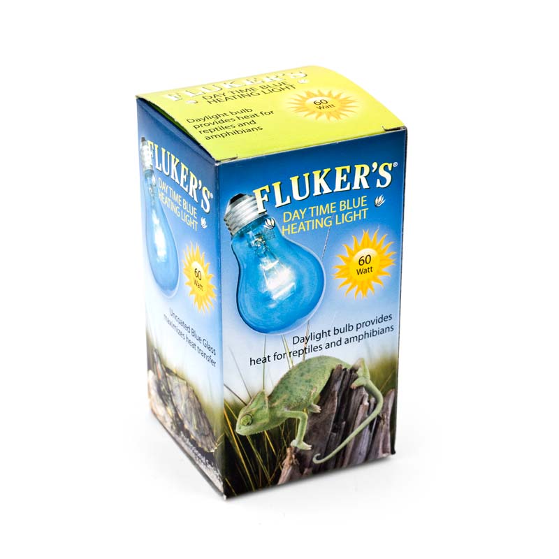 Fluker's Daytime Blue Heating Light - 60 W - The Pet Source